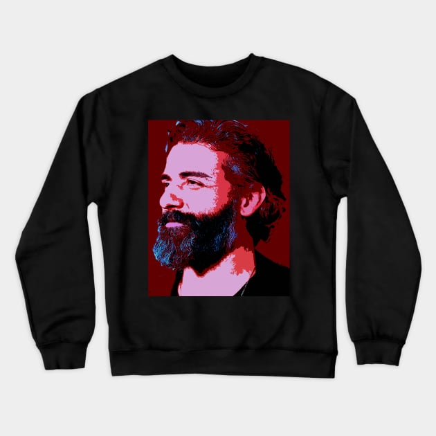 oscar isaac Crewneck Sweatshirt by oryan80